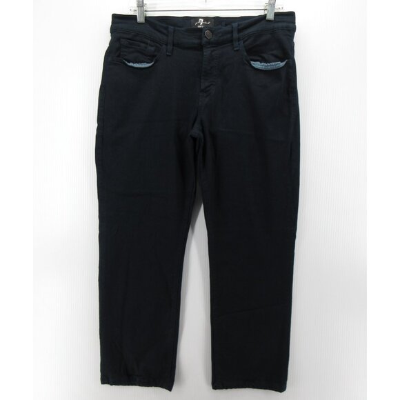 7 For All Mankind Jeans 34 Luxe Sport Slim Fit Denim Stretch 34X25 - Picture 1 of 10